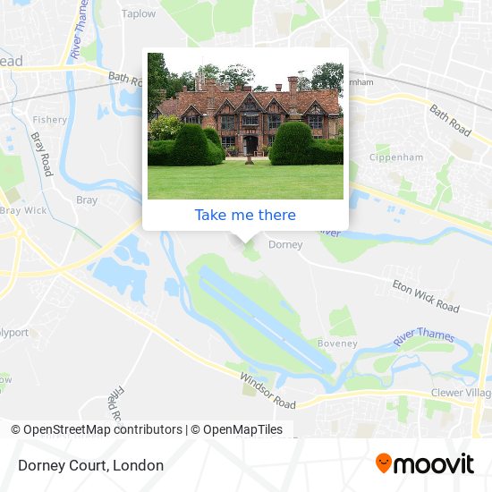Dorney Court map