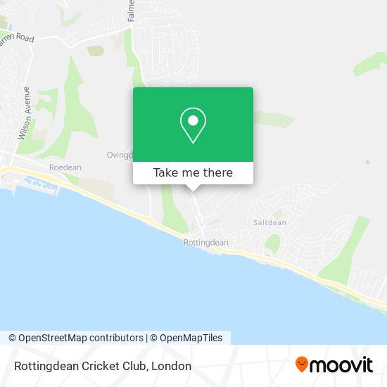 Rottingdean Cricket Club map