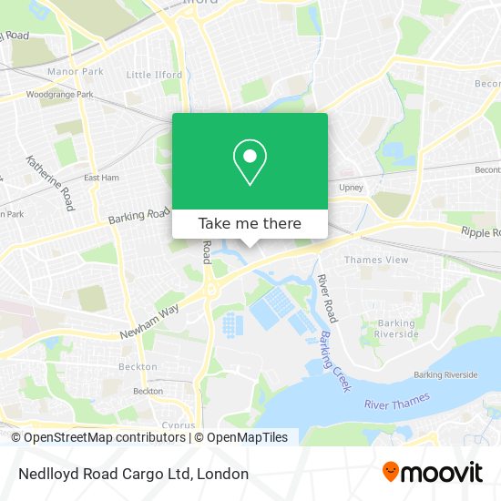 Nedlloyd Road Cargo Ltd map