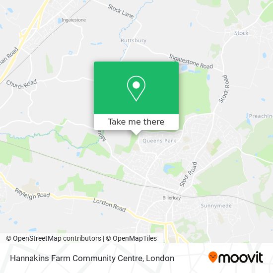 Hannakins Farm Community Centre map