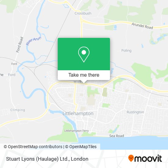 Stuart Lyons (Haulage) Ltd. map