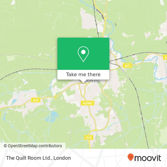 The Quilt Room Ltd. map