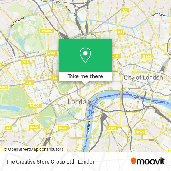 The Creative Store Group Ltd. map