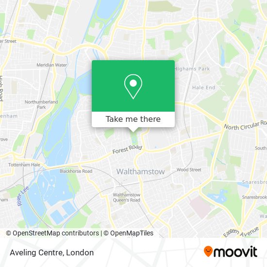 Aveling Centre map