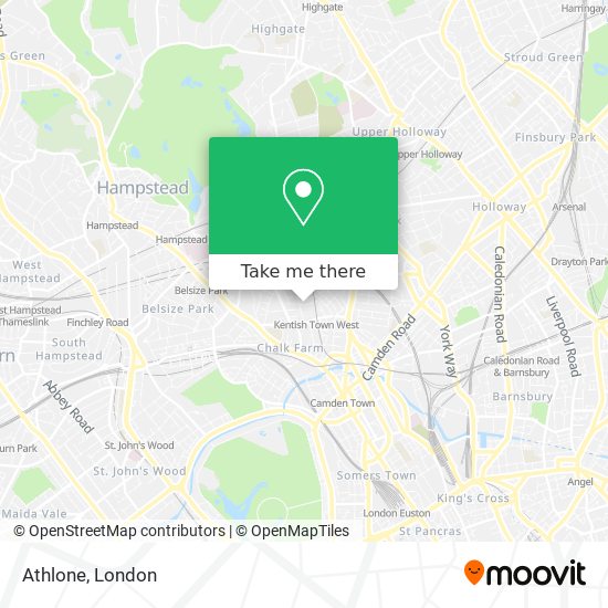 Athlone map