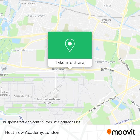 Heathrow Academy map