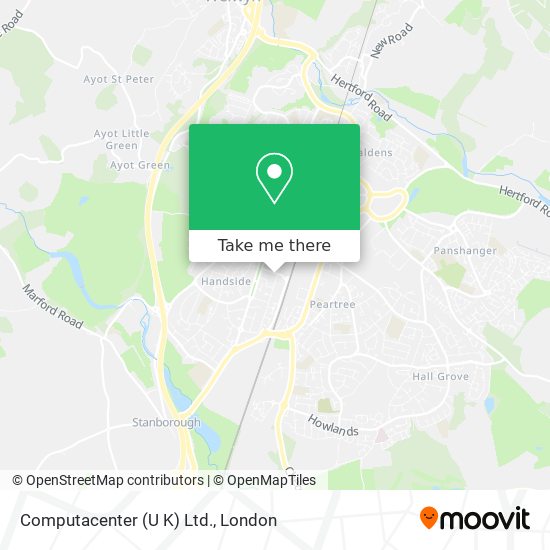 Computacenter (U K) Ltd. map