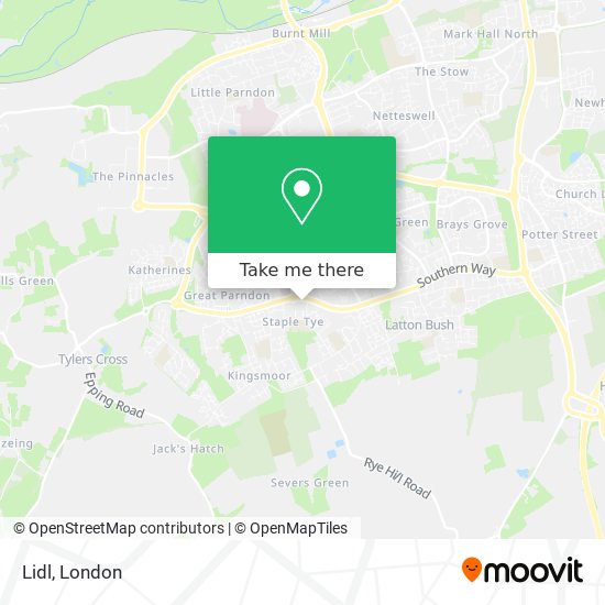 Lidl map