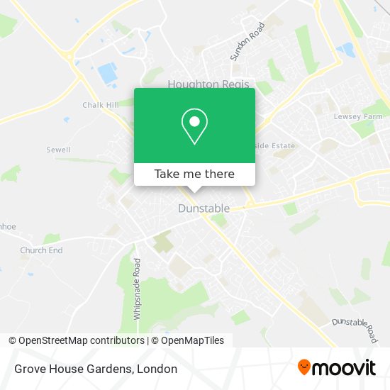 Grove House Gardens map