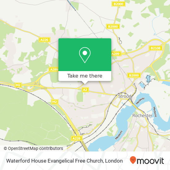 Waterford House Evangelical Free Church map