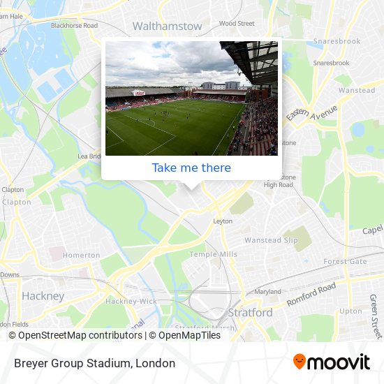 Breyer Group Stadium map