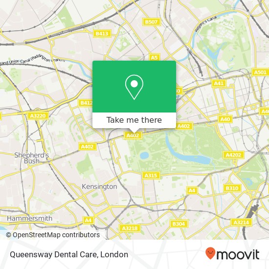 Queensway Dental Care map