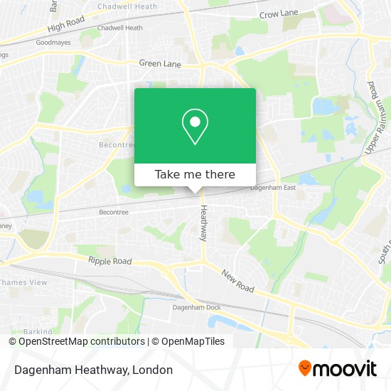 How To Get To Dagenham Heathway In Dagenham By Bus Tube Train Or Dlr Moovit