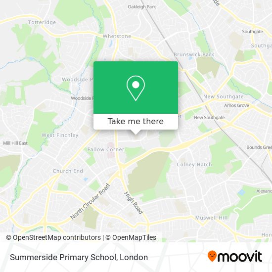 Summerside Primary School map