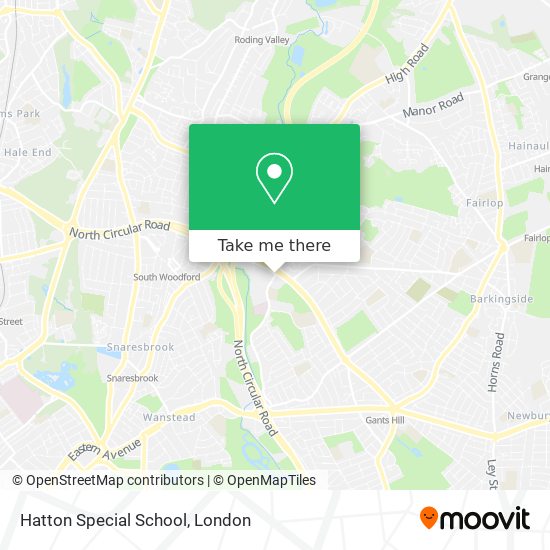 Hatton Special School map