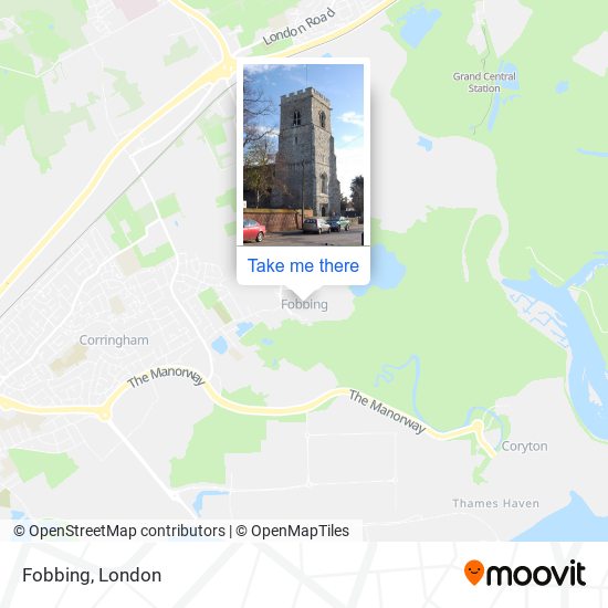 Fobbing map
