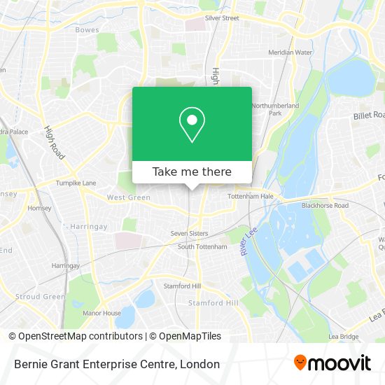 Bernie Grant Enterprise Centre map