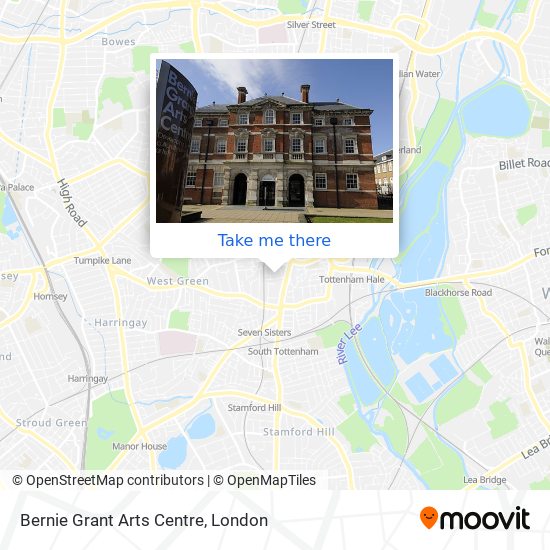 Bernie Grant Arts Centre map