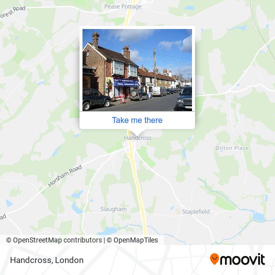 Handcross map