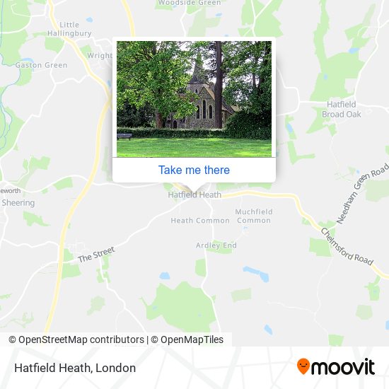Hatfield Heath map