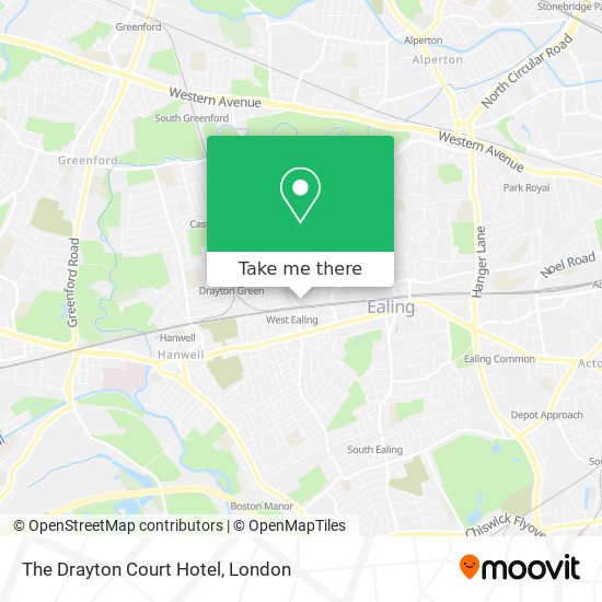 The Drayton Court Hotel map