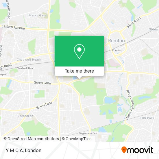 Y M C A map