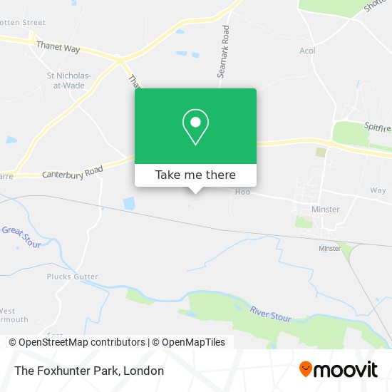 The Foxhunter Park map