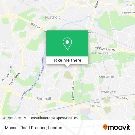 Mansell Road Practice map