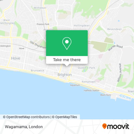 Wagamama map