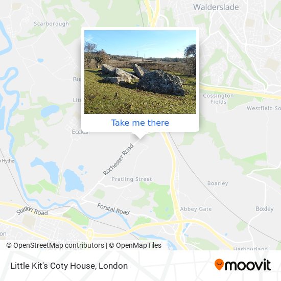 Little Kit's Coty House map