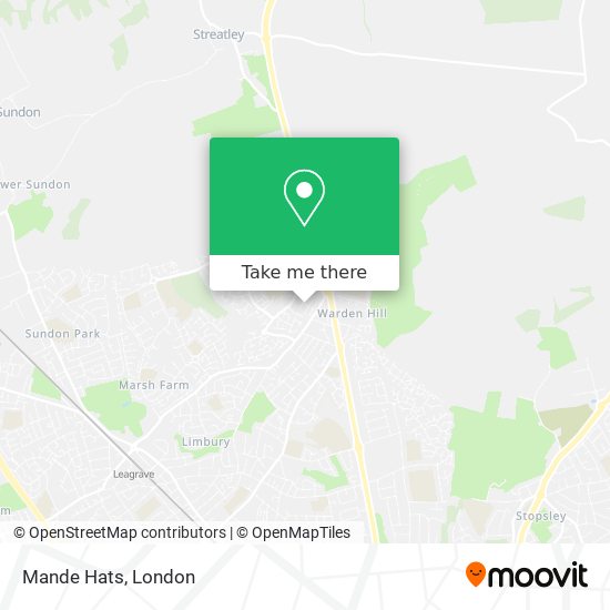Mande Hats map