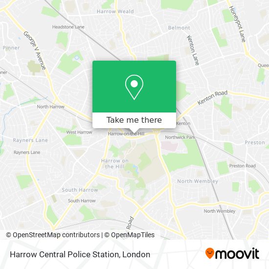 Harrow Central Police Station map