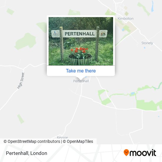 Pertenhall map