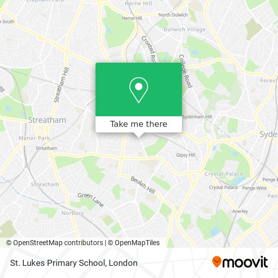 St. Lukes Primary School map