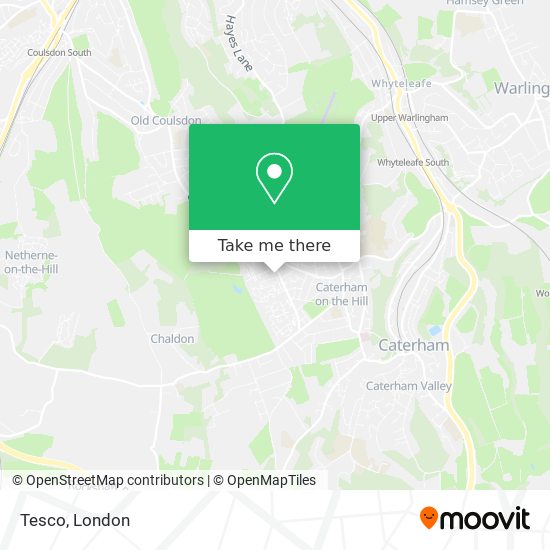 Tesco map