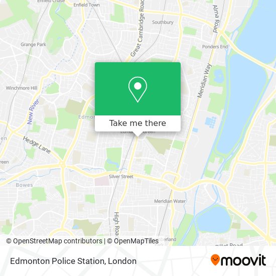 Edmonton Police Station map