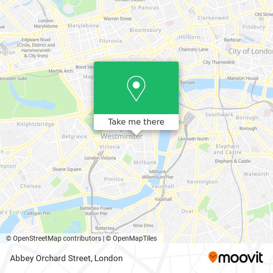 Abbey Orchard Street map