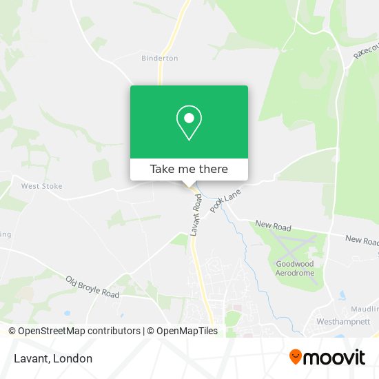 Lavant map