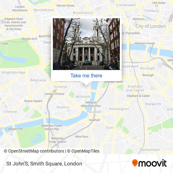 St John'S, Smith Square map