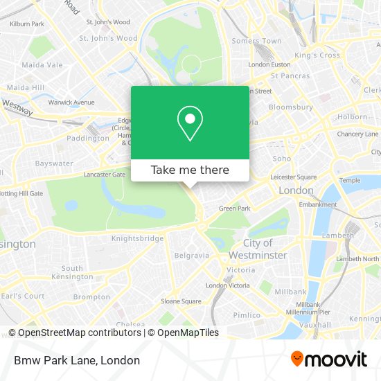 Bmw Park Lane map