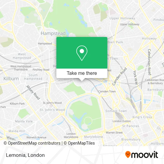 Lemonia map