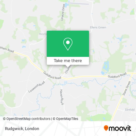 Rudgwick map