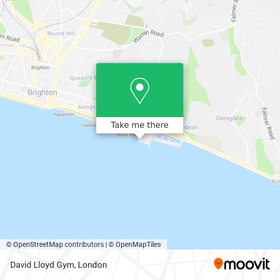 David Lloyd Gym map