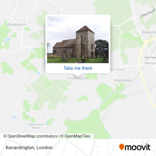 Kenardington map