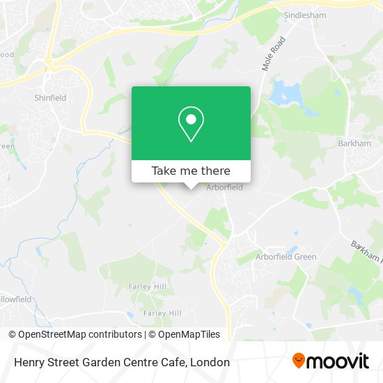 Henry Street Garden Centre Cafe map