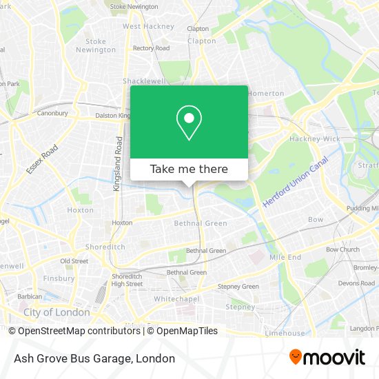 Ash Grove Bus Garage map