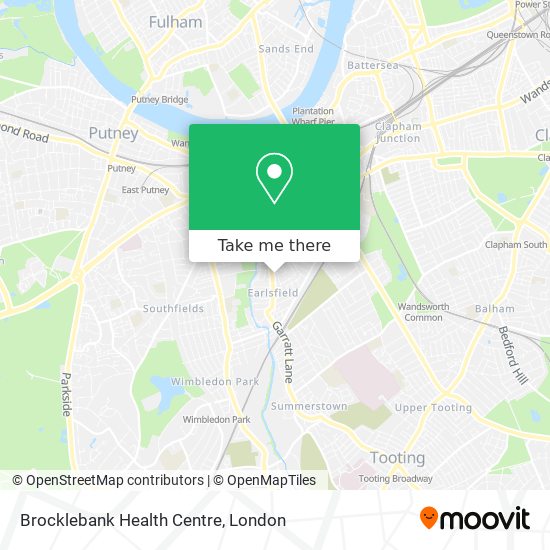 Brocklebank Health Centre map