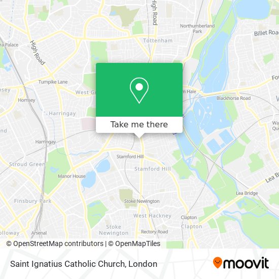 Saint Ignatius Catholic Church map