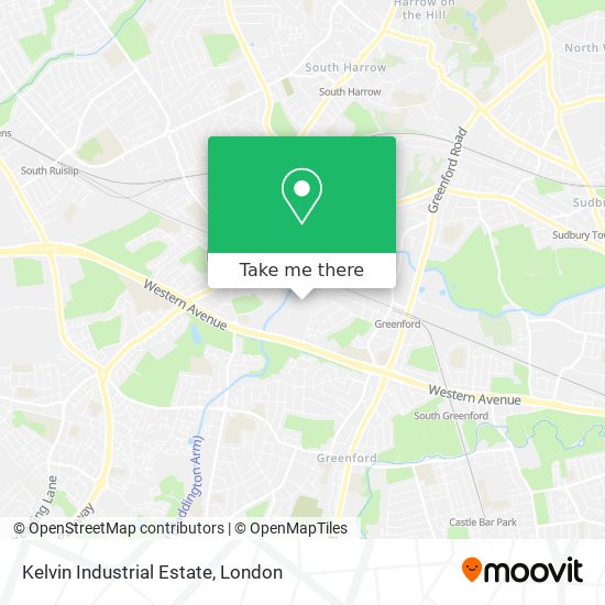 Kelvin Industrial Estate map