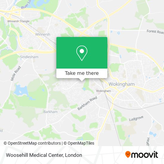 Woosehill Medical Center map
